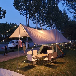 Tấm tăng lều tank bạt che nắng chống mưa bạt lót cắm trại dã ngoại dày rộng màu sắc sang trọng