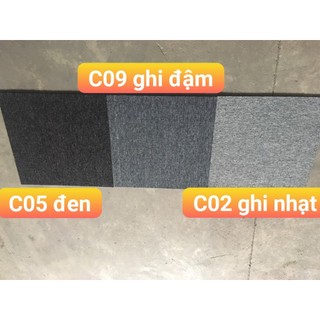 Thảm tấm 50cm đế cao su siêu bền