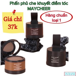 Phấn phủ che khuyết điểm tóc Maycheer, che hói, phủ bạc, dặm chân tóc thưa