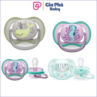 Philips Avent núm ty giả thông khí -  Avent ultra air cho bé 0-6m/6-18m đơn