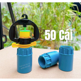 50 cái chân nối 21 ren trong 17mm dùng nối béc tưới chân 17mm ra ống 21
