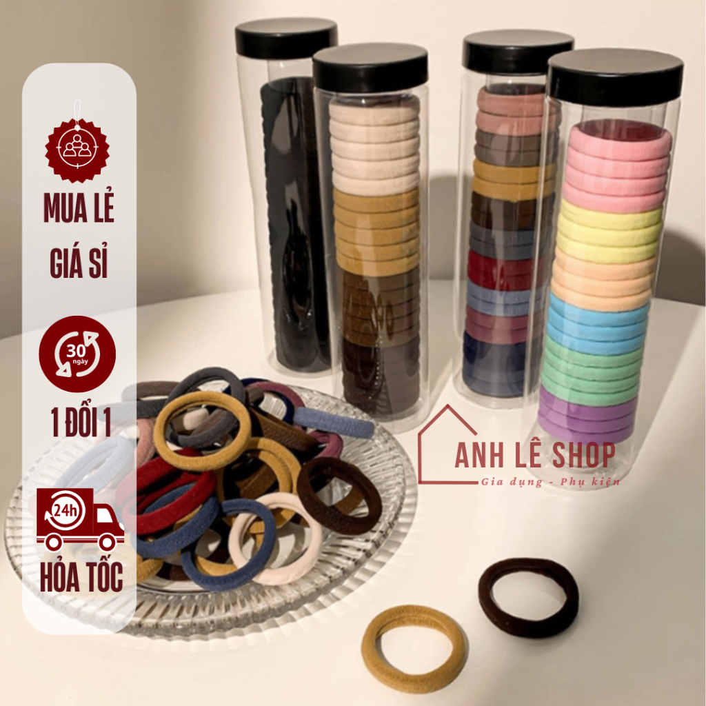 ỐNG 20 DÂY CỘT TÓC MÀU NÂU