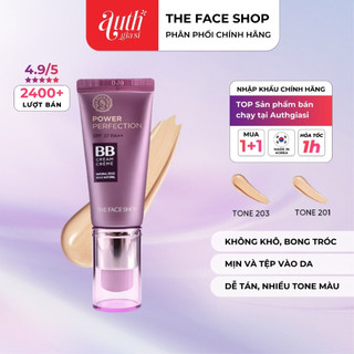 Kem nền đa năng The Face Shop BB Cream Face it Power Perfection BB tím TFS fmgt 20-40g