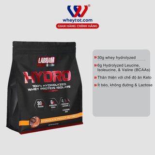 Labrada Hydro Whey 100% Hydrolyzed Isolate 4lb