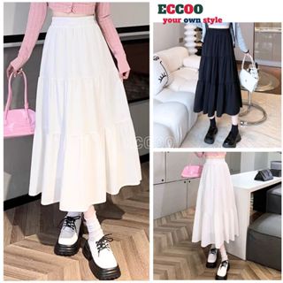 Chân Váy Nữ Midi Dáng Dài Xòe Nhẹ Chất Đũi Phong Cách Nhẹ Nhàng Thời Trang Siêu Hot - ECCOO