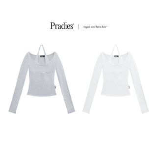 Áo kiểu nữ tay dài mỏng pradies - rosies