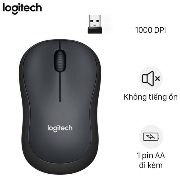 Chuột không dây logitech M220