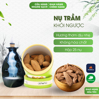Nụ Trầm Hương Khói Ngược Nhang Xanh – Hương Thơm Tự Nhiên Cho Thác Khói Đẹp Mắt