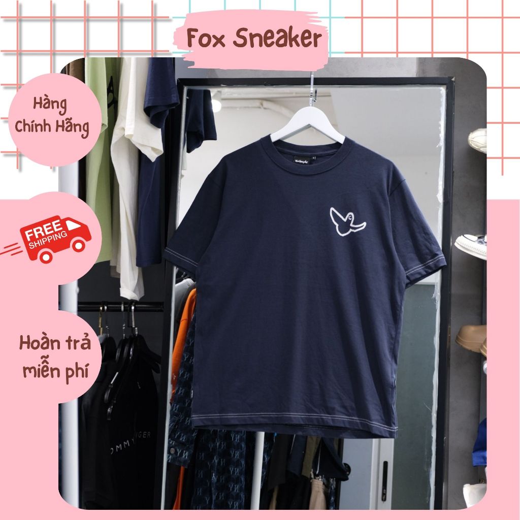 Áo Thun MarkGonzales Màu Navy Chính Hãng I FOX SNEAKER