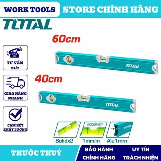 Đồ nghề total thước thủy 40cm tmt24036 / 60cmm tmt26036