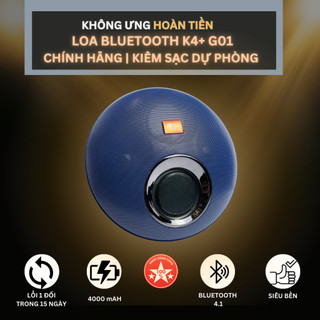 Loa Blutooth K4+ G01 mẫu mới kiêm sạc dự phòng 4000 mah thiết kế độc đáo