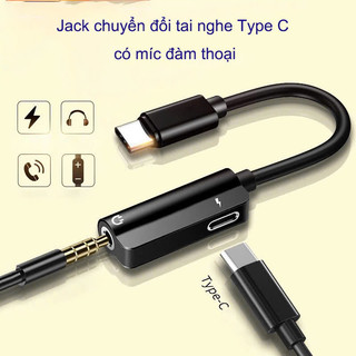 Jack chuyển đổi Type C Baseus L60 vừa nghe vừa sạc - hàng chính hãng