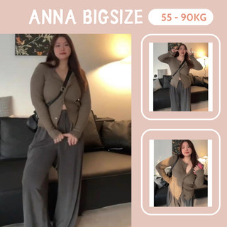 Áo len tăm mỏng bigsize / áo len mỏng bigsize cổ tròn cài cúc cho nàng chubby