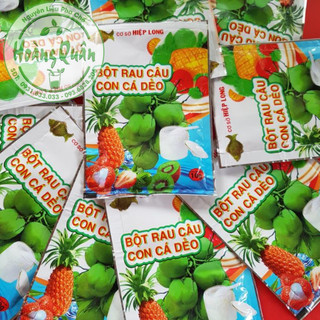 Bột rau câu con cá dẻo (12gr/gói) (12gói/1 hộp)