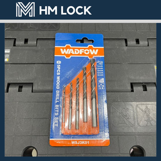 Bộ 5 mũi khoan gỗ wadfow - hàng chính hãng - wsj3k01 - hm lock