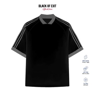 Áo Thun BLACK OF EXIT Jersey Tee Trơn Cotton Nam Nữ Unisex Local Brand