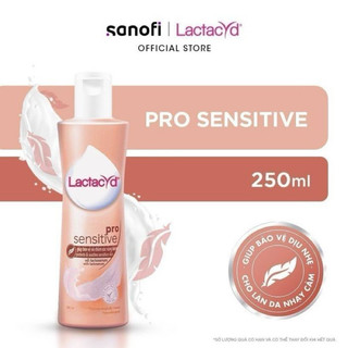Dung Dịch Vệ Sinh Phụ Nữ Giúp Kháng Khuẩn Ngừa Viêm Lactacyd Pro Sensitive 250ml