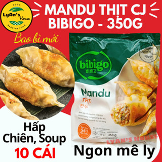 [Hỏa Tốc HCM] MANDU THỊT BẰM/ HẢI SẢN CJ BIBIGO 350g, bánh xếp Hàn Quốc, tiện lợi, ngon như dimsum. Ăn vặt An Phát Phát