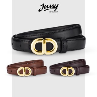 Thắt Lưng Nữ Bản Nhỏ Mặt CD Màu Vàng JTL30 Jussy Official Dây Nịt Khóa Tròn Đai Váy Phong Cách Thanh Lịch Sang Chảnh
