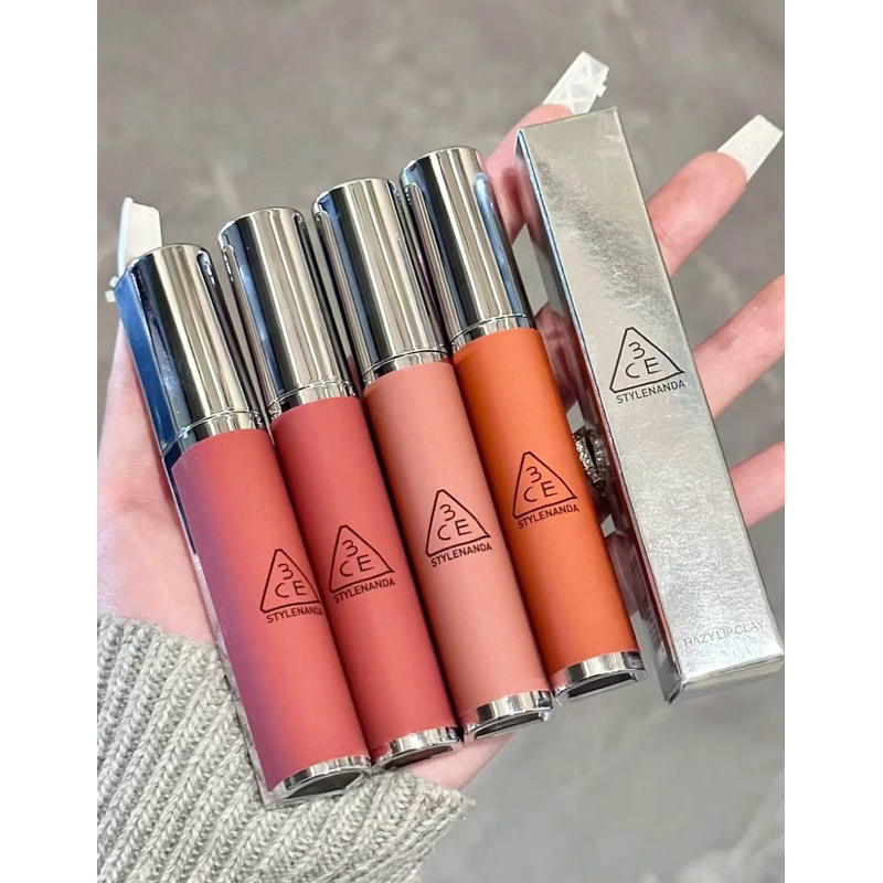 Son kem 3CE Hazy Lip Clay