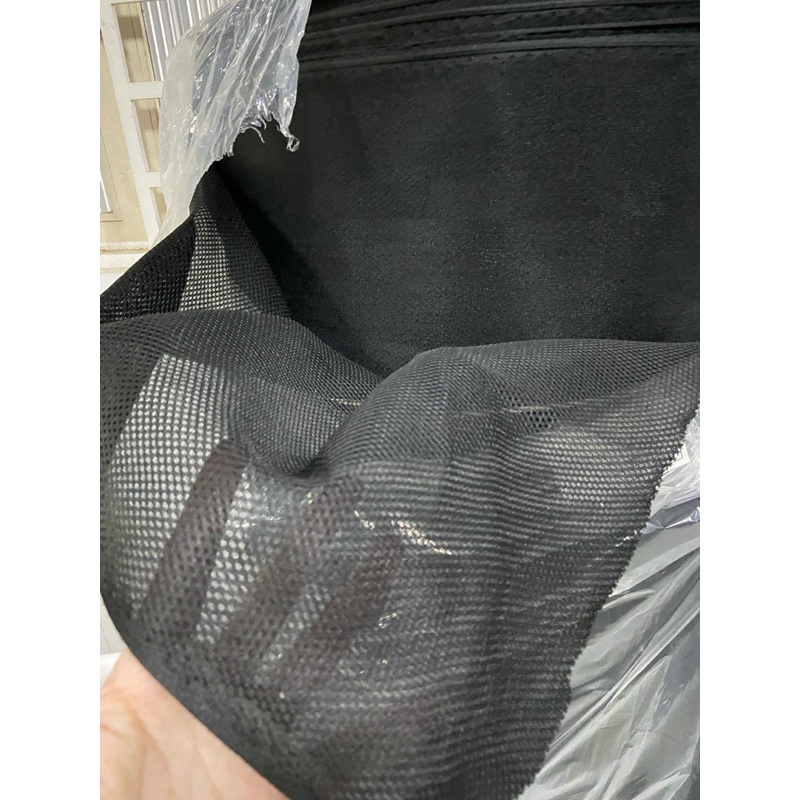 Vải lưới ê căng loa, bọc loa chắn bụi 3 lớp màu đen