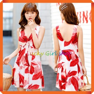 Bikini Kín Đáo Che Bụng Họa Tiết Hoa Lá Nhiều Mẫu Size 55-65kg - Hàng Nhập Quảng Châu - Lucky Girl shop NHA TRANG