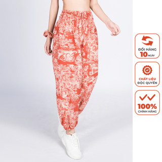 Quần Tập Yoga Nữ Dáng Alibaba Rộng Livan Sport Voan Mềm Mại, Co Giãn Thoải Mái LV24N01F301