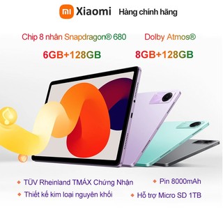  Máy Tính Bảng Xiaomi Redmi Pad SE 6GB 8GB+128GB | Màn hình 11 inch 90Hz | Thân máy kim loại | Pin trâu tablet 
