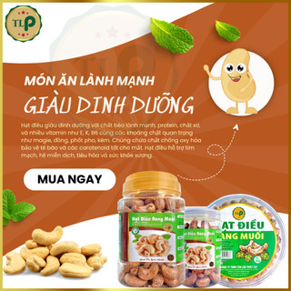 HẠT ĐIỀU XẾP RANG MUỐI TÂN LỘC PHÁT | Đồ Ăn Vặt Yêu Thích