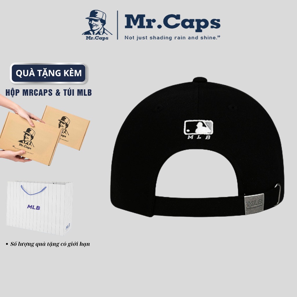 Nón lưỡi trai LA  Full Box [Hộp + Túi] - Nón kết MLB dáng thể thao Ulzzang thời trang dành cho cả nam nữ Mrcaps MLB01 | BigBuy360 - bigbuy360.vn
