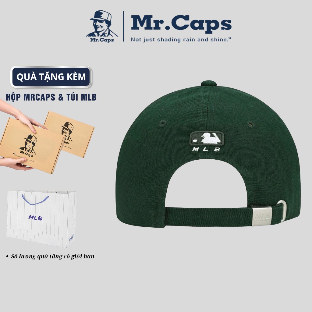 Mũ lưỡi trai MLB Full Box [Hộp + Túi] - Nón kết nam nữ thêu chữ LA thời trang cao cấp phong cách thể thao Mrcaps MLB01 | BigBuy360 - bigbuy360.vn