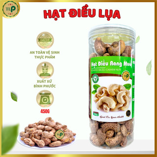 Hạt điều lụa rang muối tân lộc phát hũ 450g