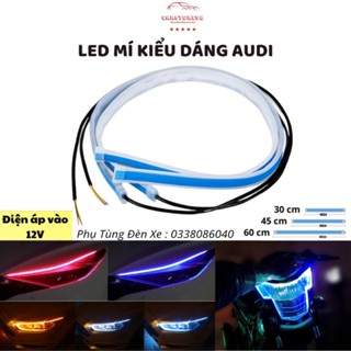 Dây led audi chạy hiệu ứng đuổi , gắn cho các dòng xe 12v ( giá 1 dây )