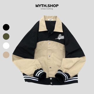 Áo Khoác Jacket BOB Vải Kaki Form Rộng Unisex Ulzzang