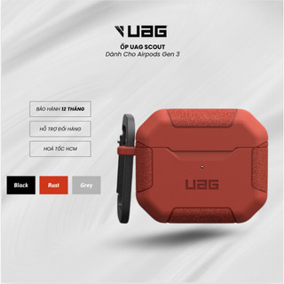 Ốp nhựa cứng cho airpods gen 3 uag scout chống sốc và chống rơi rớt