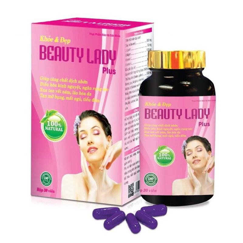 Beauty Lady Plus – Hỗ trợ tăng nội tiết tố estrogen, hỗ trợ cải thiện chức năng s.in.h l.ý nữ.