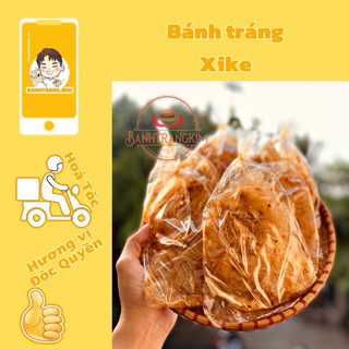 Bánh tráng xike ( muối tỏi cay )