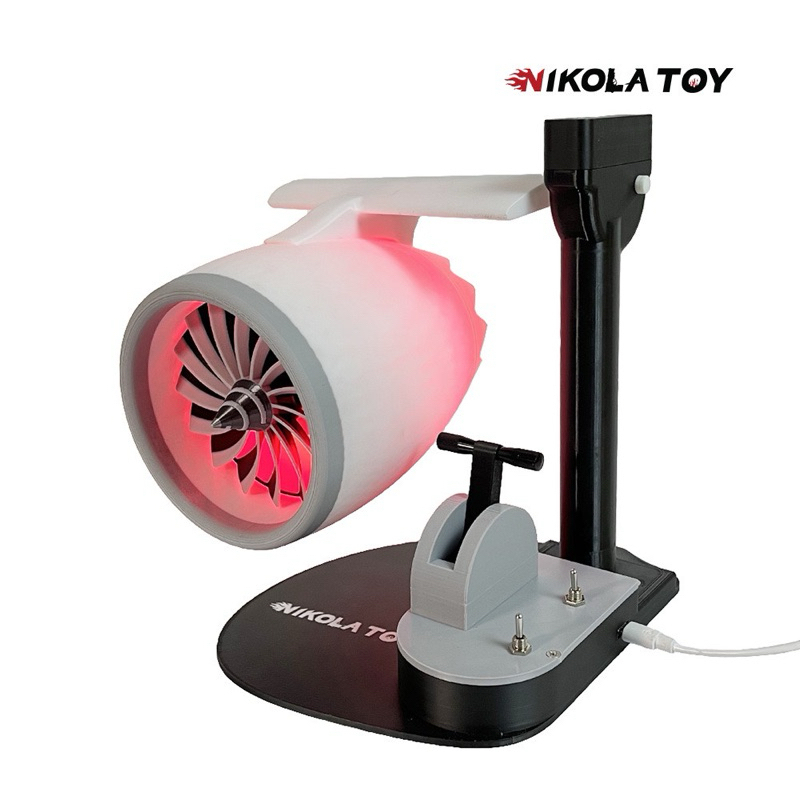 (HOT) Quạt để bàn sáng tạo động cơ phản lực NIKOLATOY cắm Usb cánh quạt JetFan