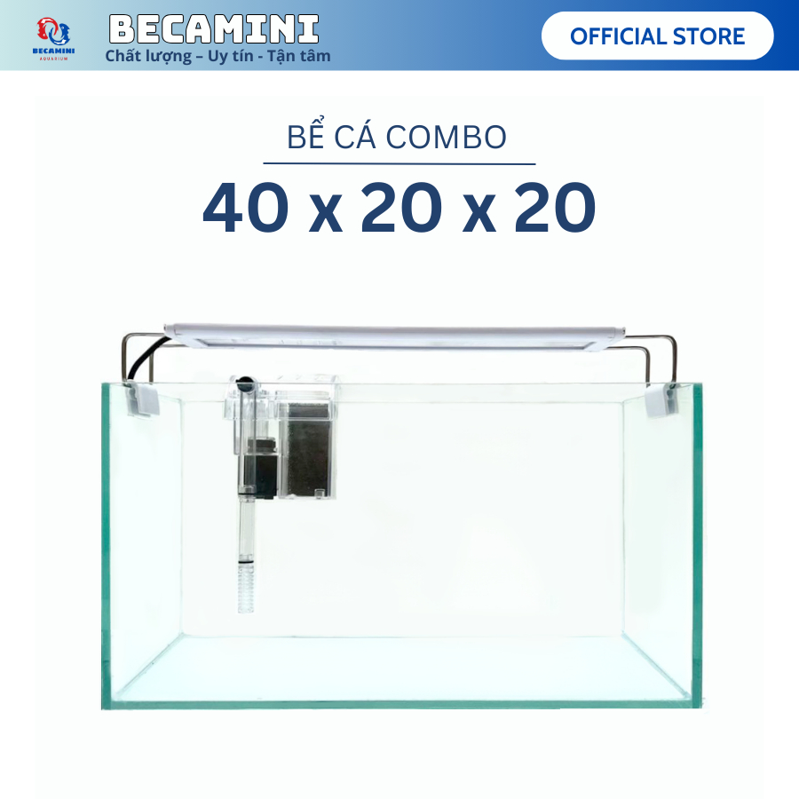 Bể cá mini 40cm