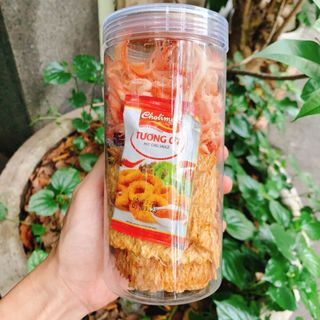 Mực Xé Sợi Hấp Dừa Thái Lan (hũ nhựa 250gr 500gr)