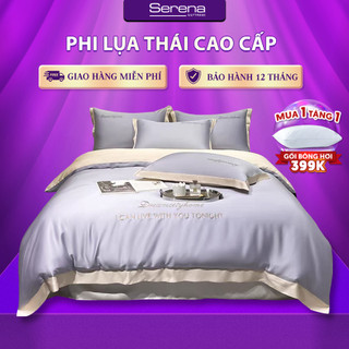 Bộ chăn ga gối đệm 5 món dream city serena mattress chính hãng set chăn ra drap grap gối nệm đệm trải bọc ga giường