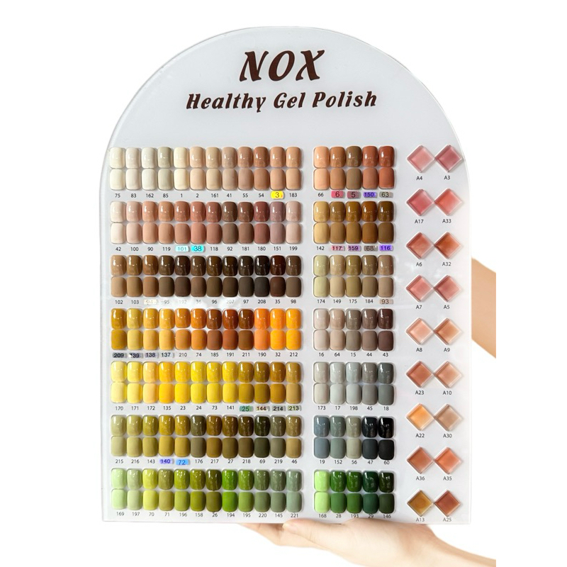 Sơn gel NOX Hơn 200 Màu.Chất sơn xịn ko đổi(bán lẻ 1chai)