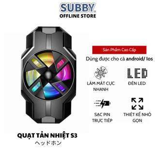 Quạt Tản Nhiệt Điện Thoại - Sò Lạnh Siêu Rẻ - Tản Nhiệt Gaming - Làm Mát Điện Thoại Chơi Game Livestream