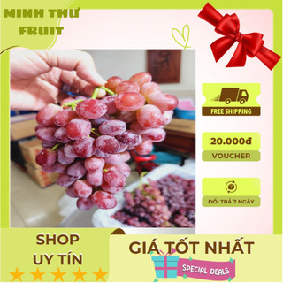 [Ship Hỏa Tốc HCM 1-2 giờ ] 1kg Nho Ruby ngon ngọt.( vị chua nhẹ)