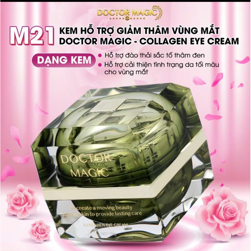 Kem Doctor Magic Hỗ Trợ Giảm Thâm Mắt