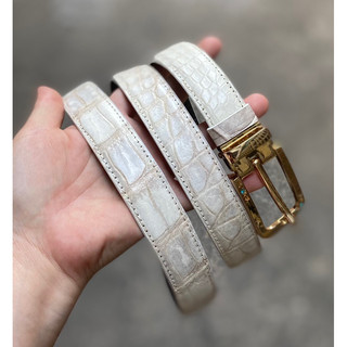 Dây nịt nữ da cá sấu