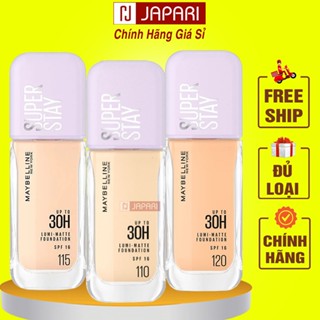 Kem Nền Maybelline SuperStay CHÍNH HÃNG Kiềm Dầu Lâu Trôi -Kem Nền Maybeline Che Khuyết Điểm Cao BB Cream Make Up Japari