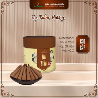 Nhang nụ trầm hương cao cấp trầm hương an nhiên ncc1 50 viên
