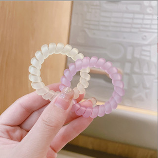 Dây Buộc Tóc Cột Tóc Lò Xo NUDE Cao Su Co Giãn
