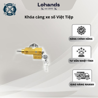 Khóa càng xe máy Việt Tiệp 6971 dễ lắp đặt sử dụng Lohandstore